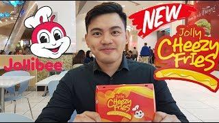 NEW Jollibee Cheezy Fries! | Taste Test and Review | Jollibee Dubai | Lance Alipio