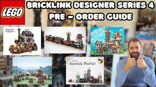 LEGO Bricklink Designer Programme Series 4 Pre Order Guide