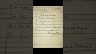 Rise Above Poem