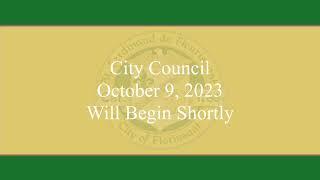 City of Florissant Council Meeting 10-9-23