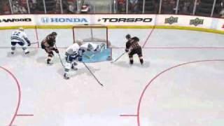 Luongo Robs Patrick Kane !! (NHL 11)