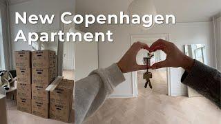 Moving vlog | Copenhagen dream apartment, empty home tour & unpacking