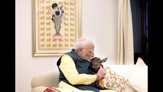 प्रधानमंत्री मोदी जी के आवास पर गौ माता ने एक नव वत्सा को जन्म दिया है। PM Modi | Cow | India |