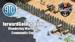 Mega aggressive set! - forwardGold vs bgm | Age of Empires II - WWCC