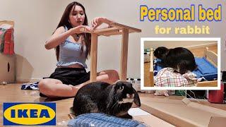 RABBITS DESERVE THEIR OWN BED | Ikea Bed for Rabbit