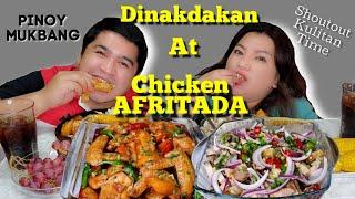 DINAKDAKAN! AFRITADANG MANOK! ASMR Mukbang | Filipino Food