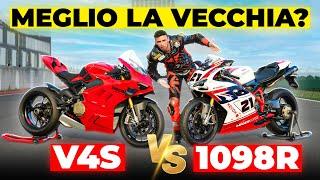 OLD-STYLE ROUGHNESS, OR PURE SPEED? 1098R VS V4S! 