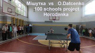 Мішутка розминає О. Даценко, а може і  на оборот)))...гуру Віктор Дідух з тренером спостерігають.