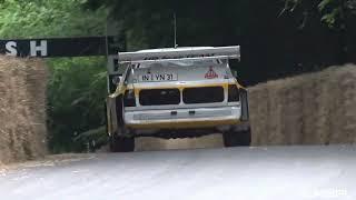 Audi Sport Quattro S1 E2 PURE 5-CYLINDER TURBO SOUNDS @ Goodwood Festival of Speed 2024