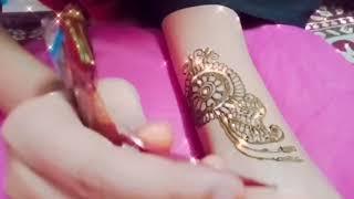 beautiful mehndi design by tabi shots