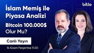 İslam Memiş ile Altın, Döviz, BTC Analizi I Bitcoin 100.000$ Olur Mu?