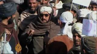 Afghans protest civilian deaths