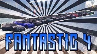 GTA 5 CAR MEETS - THE FANTASTIC 4 MEET  - CoreGamingPs4