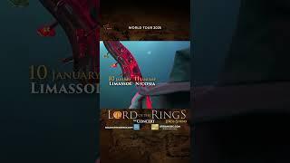 Lord Of The Rings in Concert for the first time in Cyprus