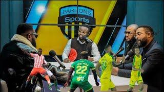 Parlons sport reçoit l’international congolais David Molinga Falcao après son passage à Renaissance.