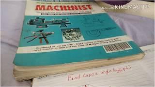 Find taper Angle for lathe, trick 2 super trick