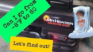 Season 2, Episode 2, Garage Heater Challenge!