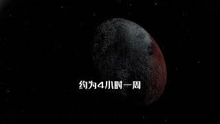 一个外形奇特的矮行星，拥有光环和多个卫星——妊神星Haumea