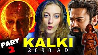 KALKI 2898 AD: Yaskin Climax Scene Reaction Part 2 | Full Movie Reaction | Russian Girl reacts