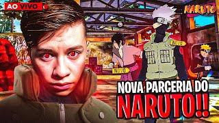 FREE FIRE NARUTO e Apela Revela APELAPATO LIVE ON  MEGA