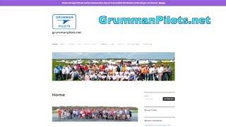 Grumman Pilots New Website - Grumman Style