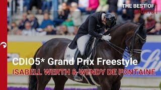 Isabell Werth & Wendy de Fontaine win the CDIO5* Grand Prix Freestyle in Aachen