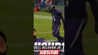 Lamar to Odell for a TOUCHDOWN vs Rams #ravens #baltimoreravens
