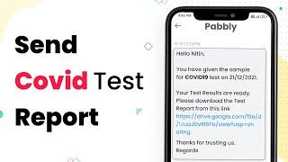 How to Send Covid Test Results on SMS Automatically - Sending COVID Test Results as Text Messages