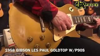 1958 Gibson Les Paul Standard Goldtop P90 / GuitarPoint