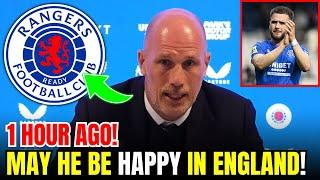 Clement BIDS FAREWELL to Raskin: "May He FLOURISH in England" | rangers fc news