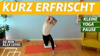 30 Minuten Yoga | Kurz & Erfrischend: Release Yoga | alle Level