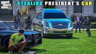 GTA 5 : STEALING PRESIDENT'S DIAMONDS CAR