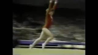 Elena Mukhina Double Back vs Full-Twisting Double Back