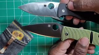 Spyderco Shaman vs The Bodacious... Clear winner and why 