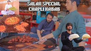 Salar Special Chapli Kabab Recipe | Afghans Traditional  Street Foods