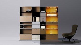 The classic in a new light: USM Haller E