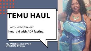 TEMU Haul Try- On /Plus size | 7 Day Fasting Update