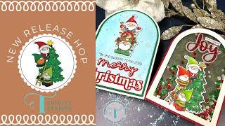 ARCH Shaped Cards - Trinity Stamps Holiday Release Hop