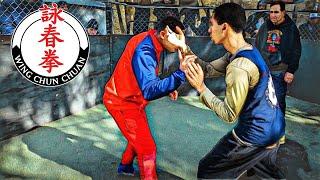 Wing Chun Master Takes a Brazilian Jiu-Jitsu Match