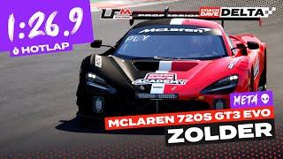 ACC Onboard Lap: McLaren 720S GT3 EVO at Zolder CDA M LFM S14W8