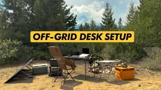 SOLAR-POWERED Gaming Desk Setup (Anker SOLIX F2000)