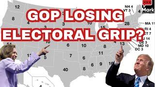 Electoral College Vote Estimates Show Trump’s Lead Evaporating Week By Week 9/26/24