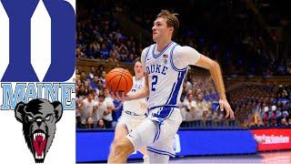 Duke vs Maine | 2024 Men's College Basketball, Nov 04 2024