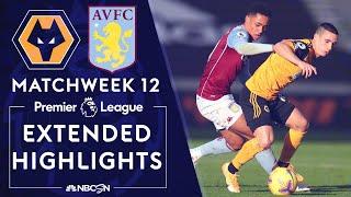 Wolves v. Aston Villa | PREMIER LEAGUE HIGHLIGHTS | 12/12/2020 | NBC Sports