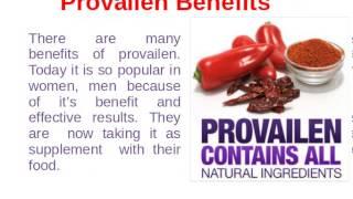 Provailen ingredients : To help to overcome arthritis pain