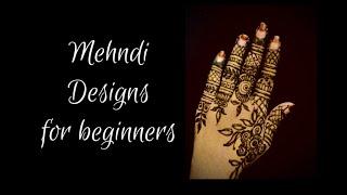 HENNA DESIGNS FOR BEGINNERS | Arts n Lines | #Arts n Lines#artsnlines#mehndidesigns