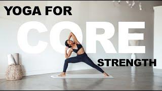 40 Min YOGA for CORE STRENGTH - No Props Needed!