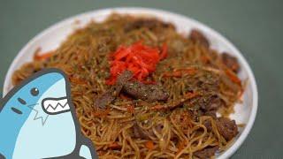 Yakisoba | Stir fried noodles with homemade sauce (from scratch)