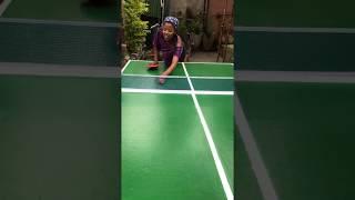 how to play table_tennis for beginners በቤት ውስጥ ቴብል ቴኒስ መለማመድ ለጀማሪ #table_tennis #tennis_table#thesun