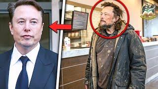 Elon Musk Cải Trang Thành Người Vô Gia Cư Trong Một Nhà Hàng, Cái Kết Khiến Bạn Sốc!